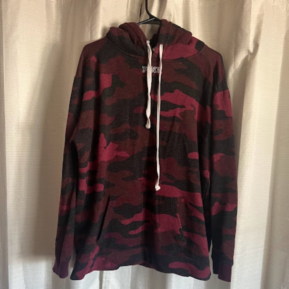 VS PINK Camo Bling Hoodie